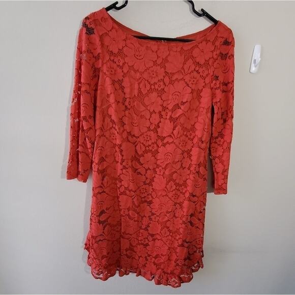 VINCE‎ Camuto lace ruffle dress size 6 - Picture 1 of 7